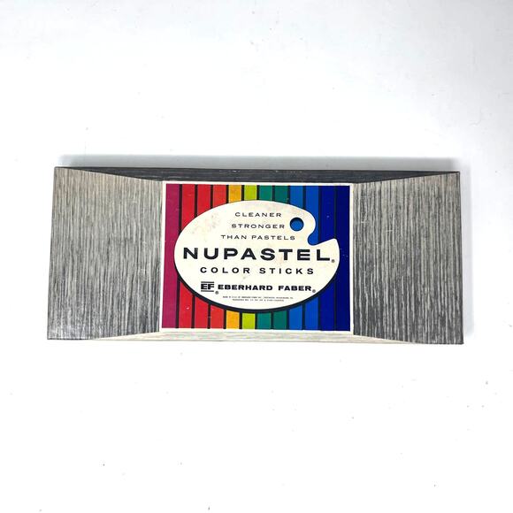 Eberhard Faber Nupastel Color Sticks VTG Pastel Set 24 Color Assortment No. 264 - Picture 1 of 4